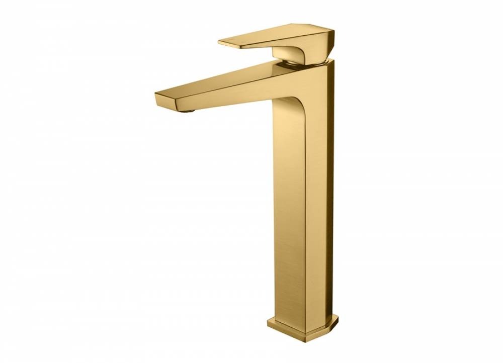 Dawn Single Handle Bathroom Vessel Sink Faucet without Pop-Up Drain, Matte Gold, AB34 1849MAG